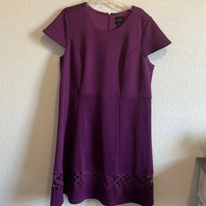 Beautiful, professional purple dress.